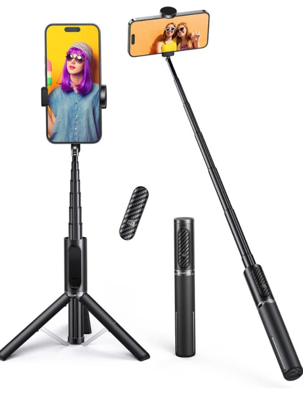 ATUMTEK 3-in-1 Bluetooth Selfie Stick Tripod